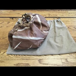 Bottega Veneta Leather Tie Dye Handbag